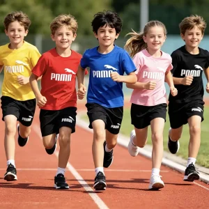 Kids Trendy Simple Letter Print Summer Fashion Breathable Tees+Shorts 2pcs Sportsuits 3-13 Years Boys Girls Outfits Clothes Sets